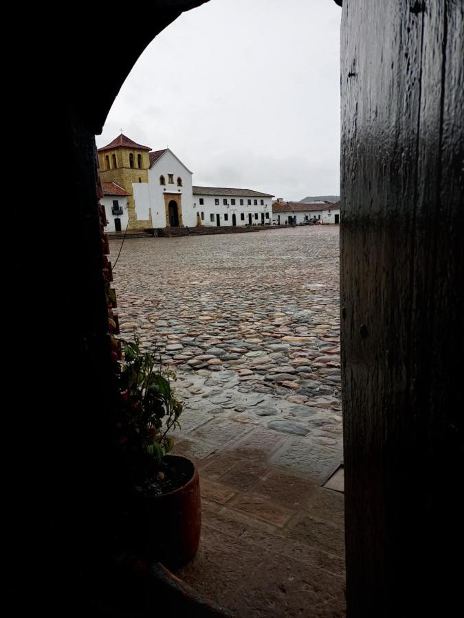 Hospederia La Roca Plaza Principal Bed and Breakfast Boyacá Eksteriør billede